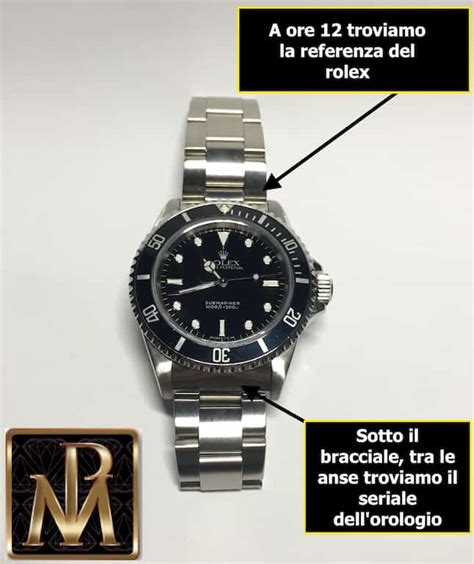 numero di serie orologio verifica rolex|rolex ricondizionati.